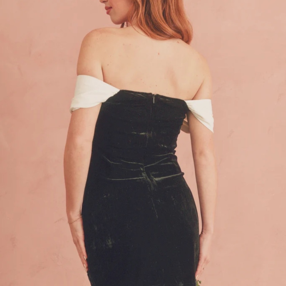 Breath Of Youth Velvet Dress — image 2 of 5